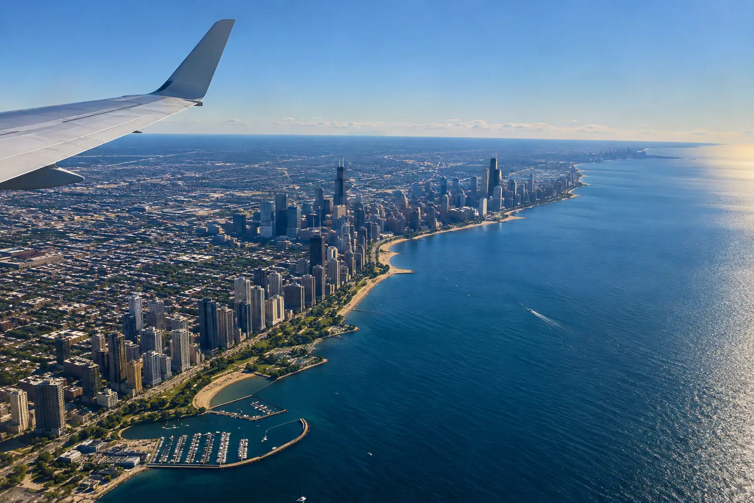 Chicago from the air