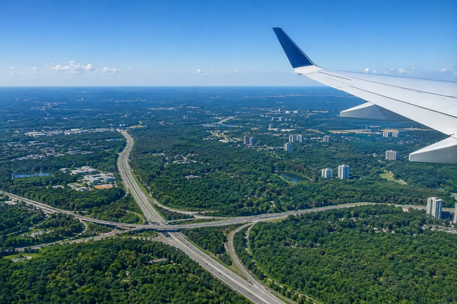 Atlanta from the air